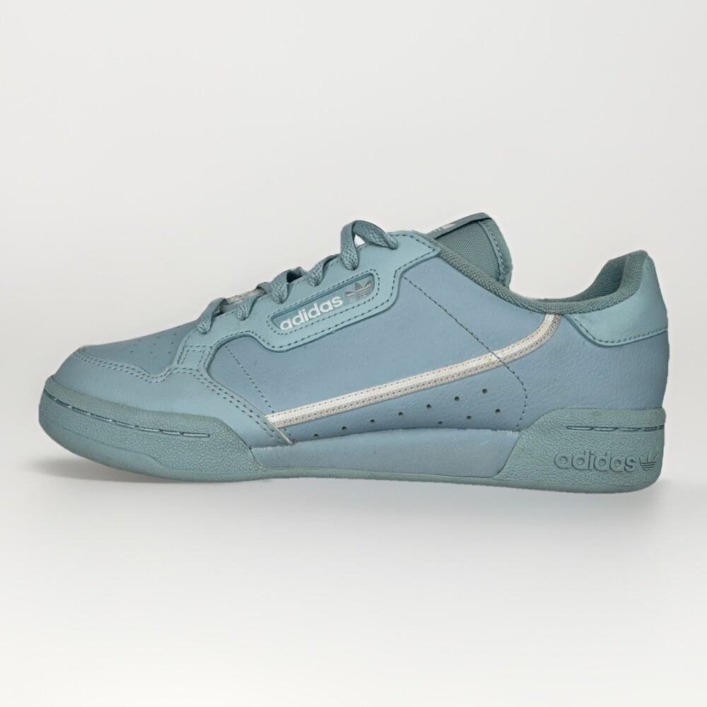 adidas Men’s Sneakers Teal Blue with Silver Trim
